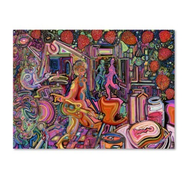 Trademark Fine Art Josh Byer 'Strawberry Jam' Canvas Art, 18x24 ALI5632-C1824GG